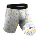 The Daily Detention | Doodle Ball Hammock® Boxer - Long Leg - Shinesty