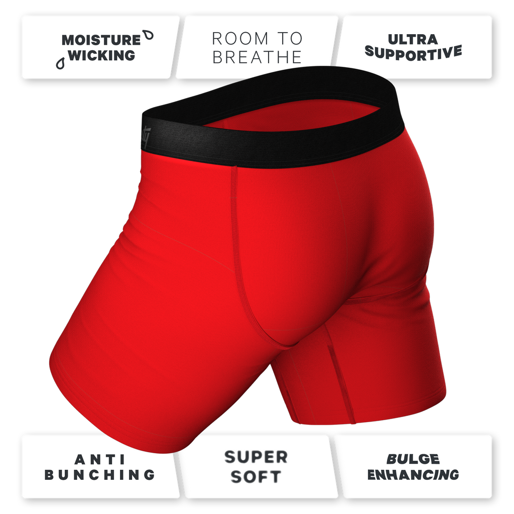 The Darcy | Whipped Cream Ball Hammock® Boxer - Long Leg - Shinesty