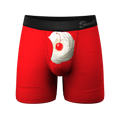 The Darcy | Whipped Cream Ball Hammock® Pouch Underwear With Fly - Shinesty