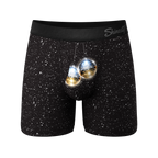 The Discotheque | Disco Ball Hammock® Pouch Underwear With Fly - Shinesty