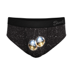 The Discotheque | Disco Ball Ball Hammock® Pouch Underwear Briefs - Shinesty
