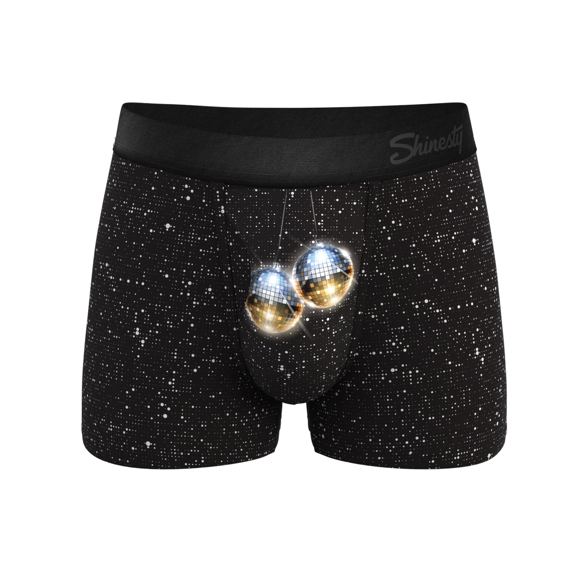The Discotheque | Disco Ball Ball Hammock® Pouch Trunks Underwear - Shinesty