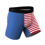 The Ellis Island | USA Flag Ball Hammock® Pouch Underwear - Shinesty