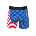 The Ellis Island | USA Flag Ball Hammock® Pouch Underwear - Shinesty