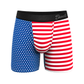 The Ellis Island | USA Flag Ball Hammock® Pouch Underwear - Shinesty