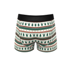 The Stuffed Stocking | Fair Isle Christmas Tree Ball Hammock® Pouch Trunks Underwear - Shinesty