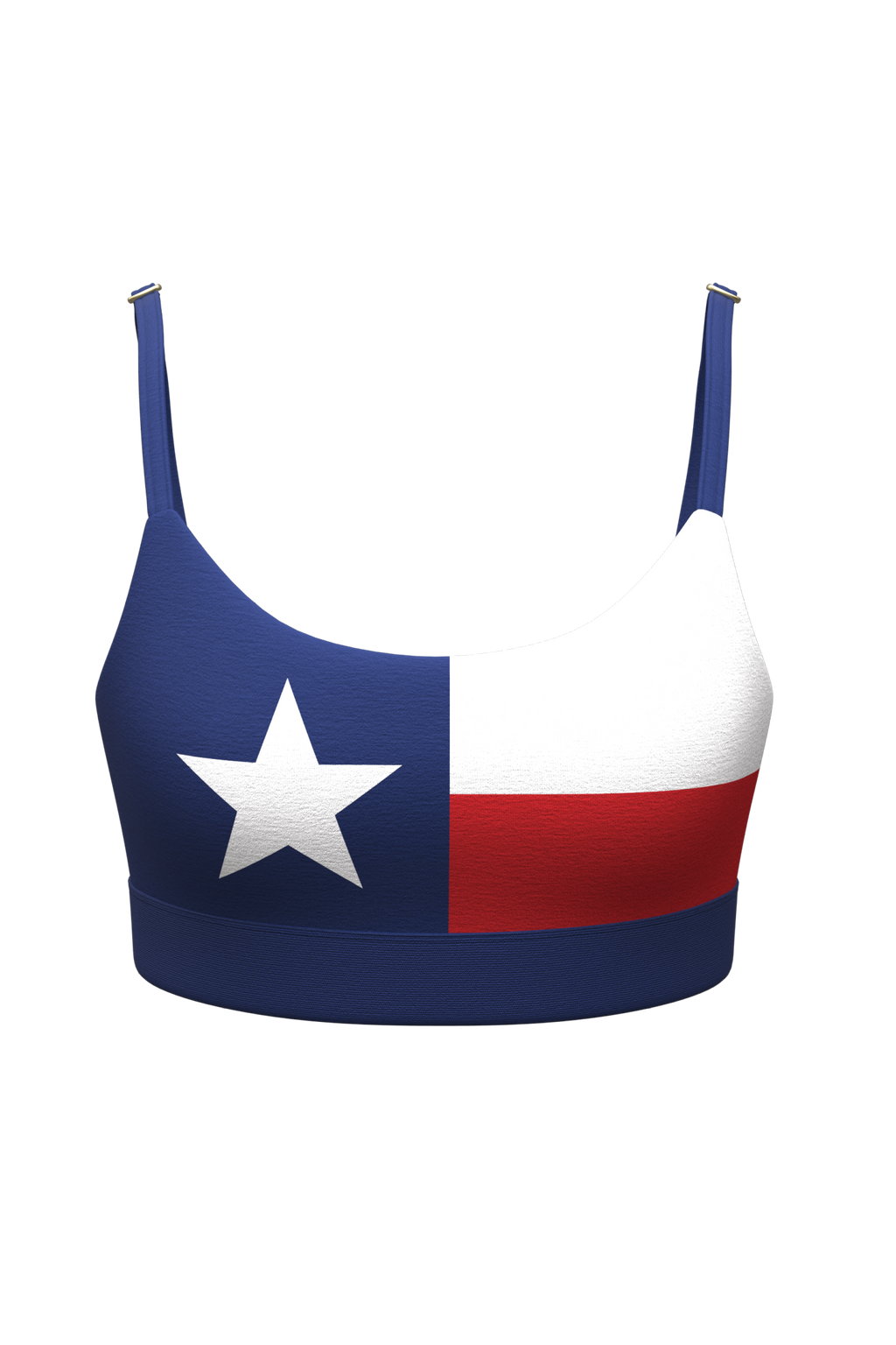 The First Rodeo | Texas Flag Boob Hammock™ Scoop Bralette - Shinesty