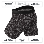 The Free For All | Glow In The Dark Dice Ball Hammock® Boxer - Long Leg - Shinesty