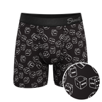 The Free For All | Glow In The Dark Dice Ball Hammock® Pouch Underwear - Shinesty