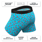 The Fruit Salad | Cherry Ball Hammock® Pouch Underwear With Fly - Shinesty