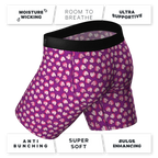 The Full Moon | Body Part Hearts Ball Hammock® Boxer - Long Leg - Shinesty