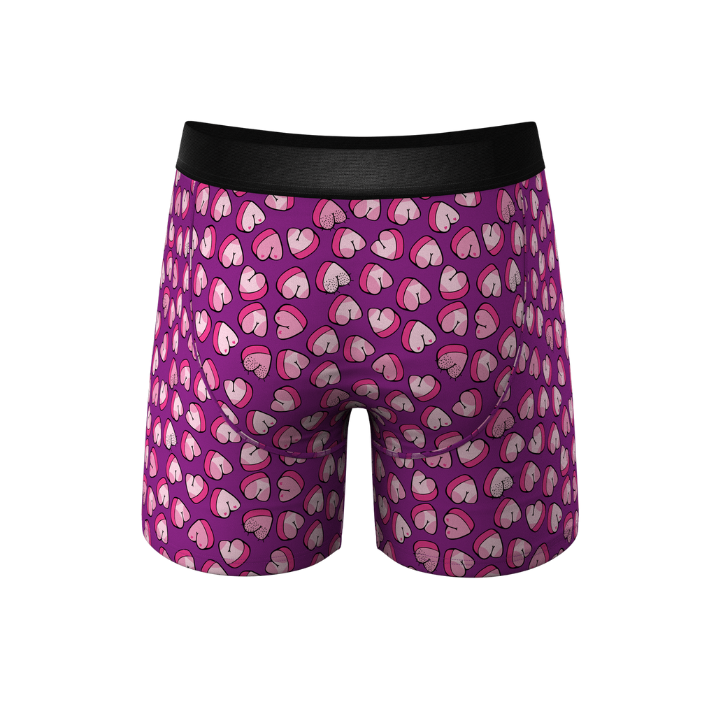 The Full Moon | Body Part Hearts Ball Hammock® Pouch Underwear With Fly - Shinesty