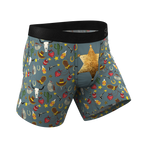 The Giddy Up | Sheriff Badge Ball Hammock® Pouch Underwear - Shinesty