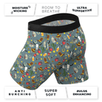 The Giddy Up | Sheriff Badge Ball Hammock® Boxer - Long Leg - Shinesty