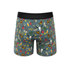 The Giddy Up | Sheriff Badge Ball Hammock® Pouch Underwear With Fly - Shinesty