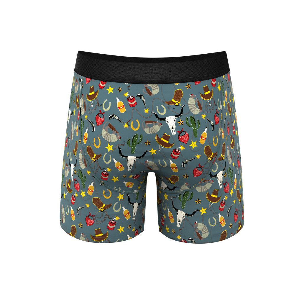 The Giddy Up | Sheriff Badge Ball Hammock® Pouch Underwear - Shinesty
