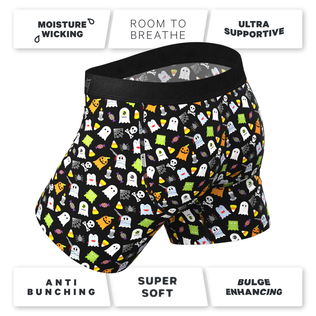 The Good Ghouls | Halloween Themed Ball Hammock® Pouch Underwear with Fly - Shinesty