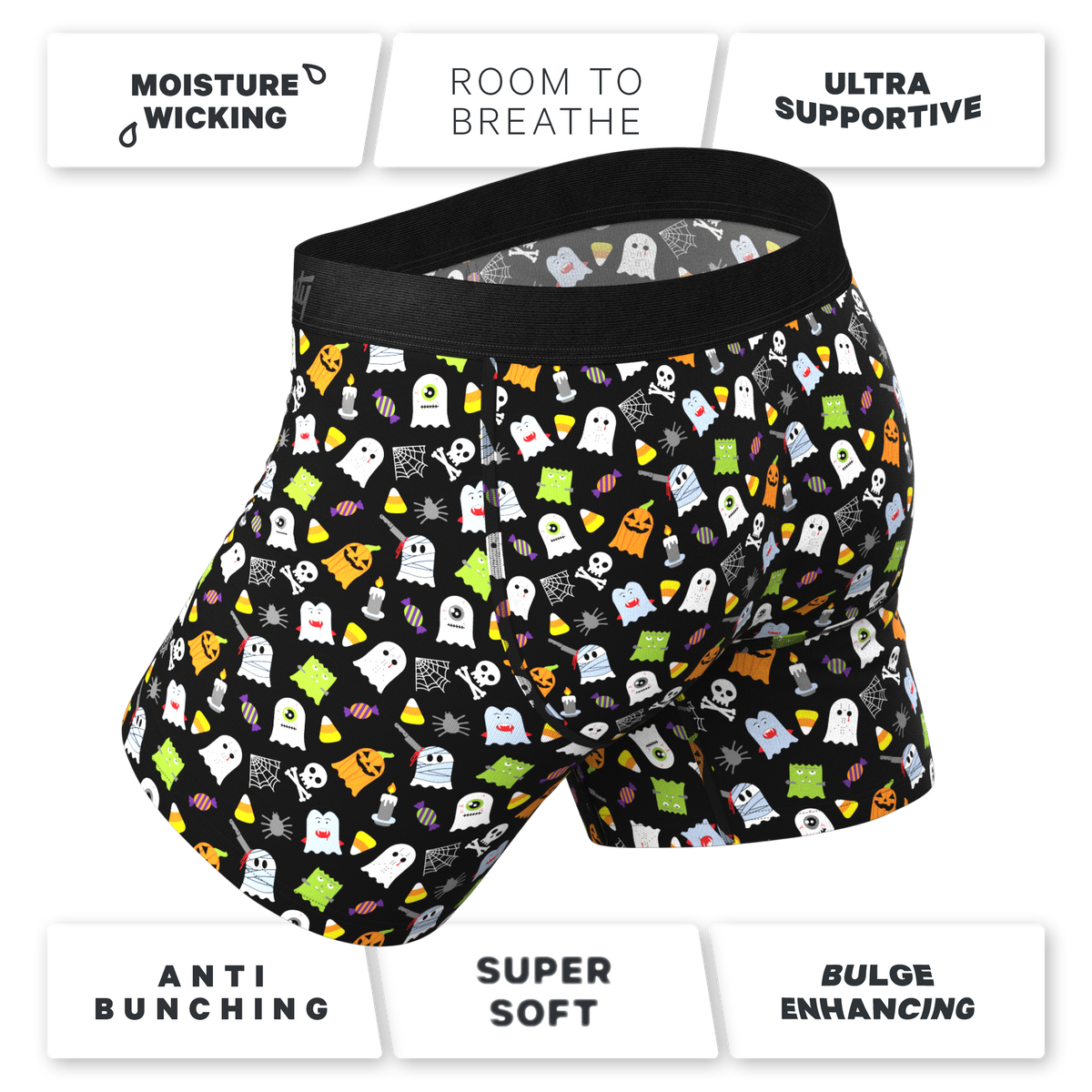 The Good Ghouls | Halloween Themed Ball Hammock® Pouch Underwear - Shinesty