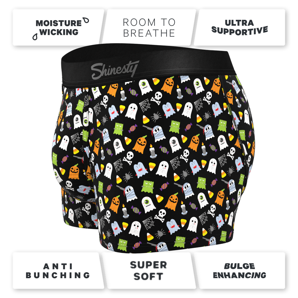 The Good Ghouls | Halloween Themed Ball Hammock® Pouch Trunks Underwear - Shinesty