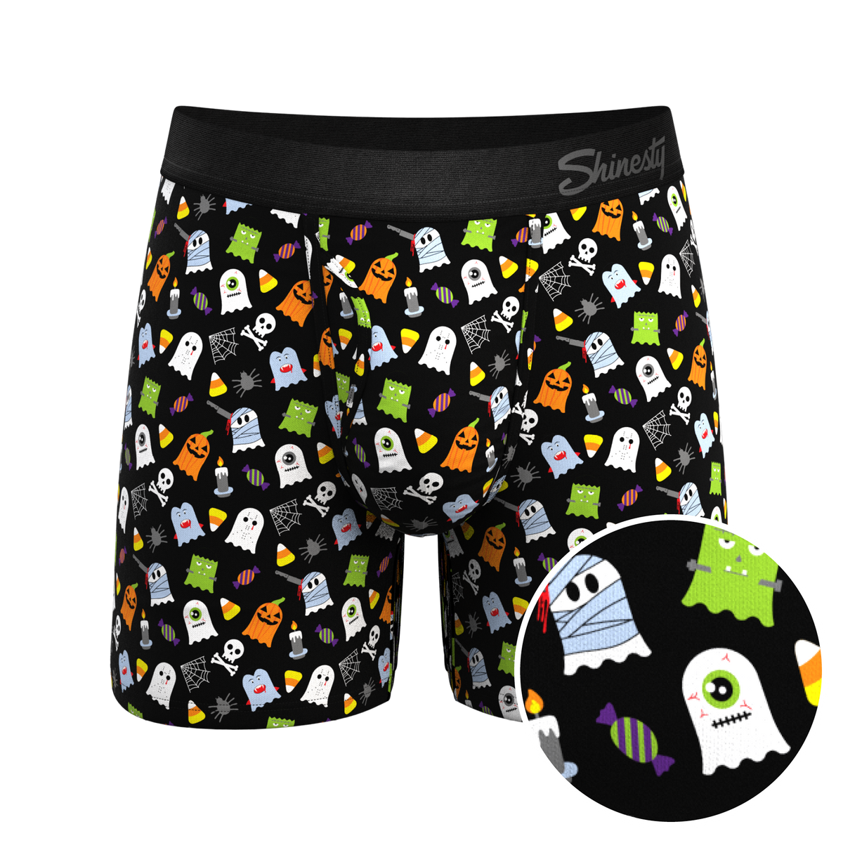 The Good Ghouls | Halloween Themed Ball Hammock® Pouch Underwear with Fly - Shinesty