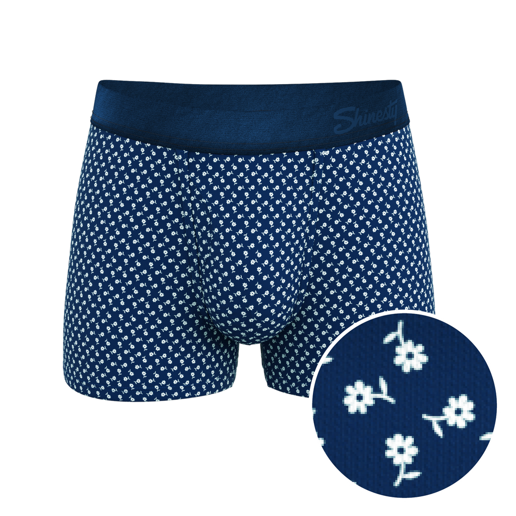 The Good Old Daisies | Flower Ball Hammock Pouch Trunk Underwear - Shinesty