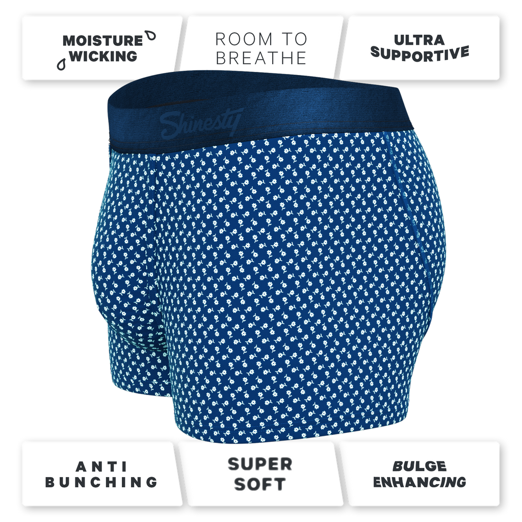The Good Old Daisies | Flower Ball Hammock Pouch Trunk Underwear - Shinesty