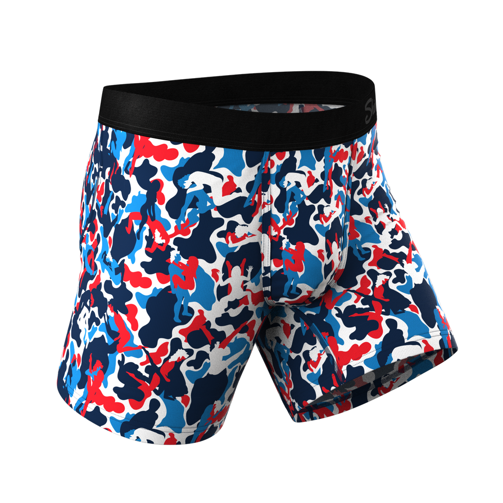 The Grand Finale | USA Camouflage Ball Hammock® Pouch Underwear - Shinesty