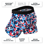 The Grand Finale | USA Camouflage Ball Hammock® Pouch Underwear With Fly - Shinesty