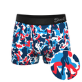 The Grand Finale | USA Camouflage Ball Hammock® Pouch Trunk Underwear - Shinesty