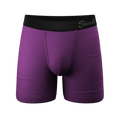 The Grape Jelly | Solid Purple Ball Hammock® Pouch Underwear - Shinesty