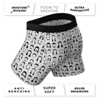 The Hair Down There | Mullet Ball Hammock® Pouch Underwear With Fly - Shinesty