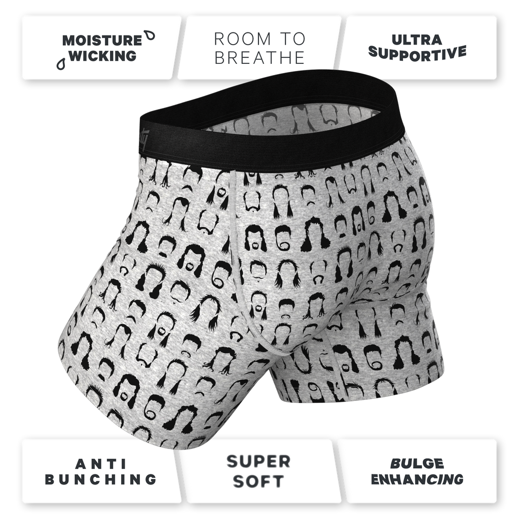 The Hair Down There | Mullet Ball Hammock® Pouch Underwear - Shinesty