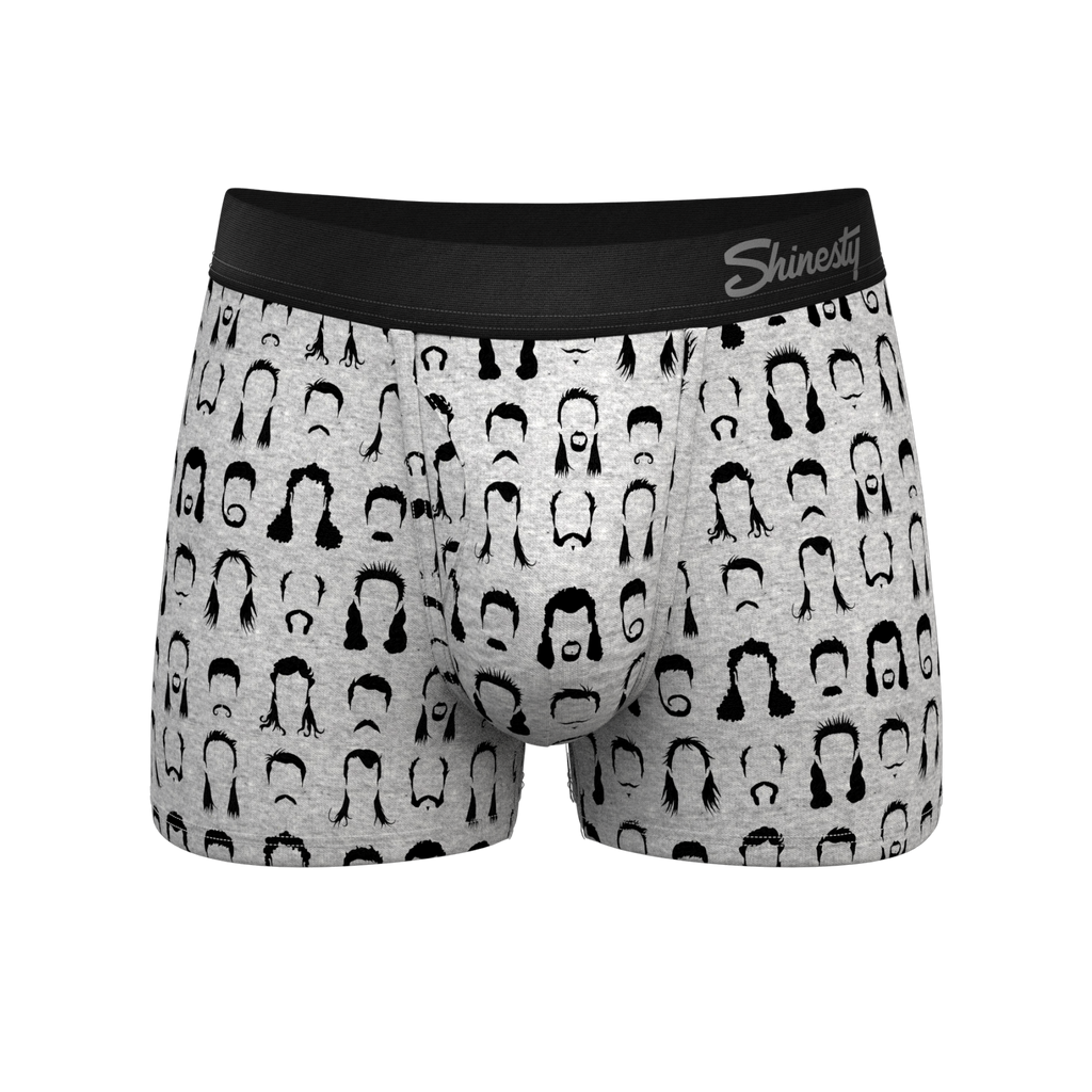 The Hair Down There | Mullet Ball Hammock® Pouch Trunks Underwear - Shinesty