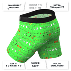 The Haunted Honkers | Halloween Bust Ball Hammock® Boxer - Long Leg - Shinesty