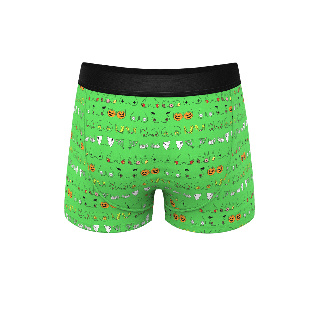 The Haunted Honkers | Halloween Bust Ball Hammock® Pouch Trunks Underwear - Shinesty