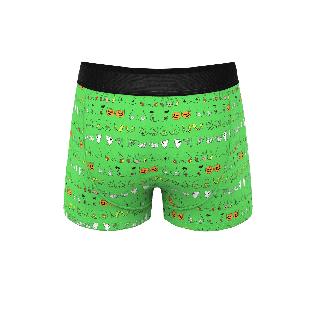 The Haunted Honkers | Halloween Bust Ball Hammock® Pouch Trunks Underwear - Shinesty