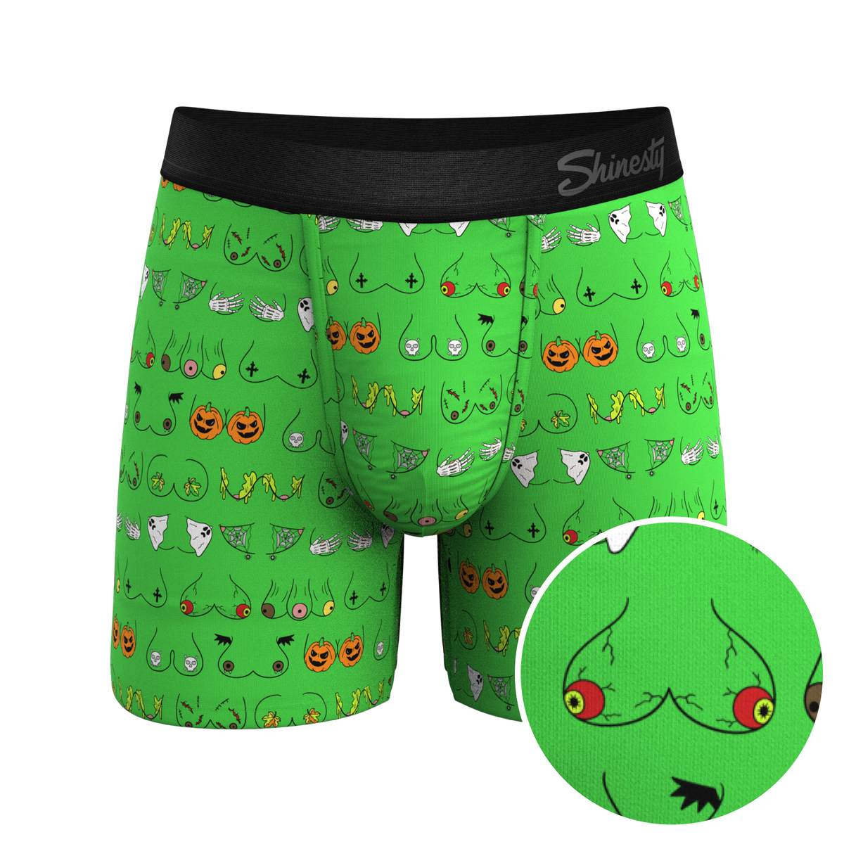 The Haunted Honkers | Halloween Bust Ball Hammock® Pouch Underwear - Shinesty