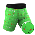 The Haunted Honkers | Halloween Bust Ball Hammock® Boxer - Long Leg - Shinesty