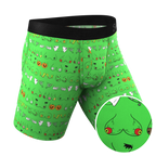 The Haunted Honkers | Halloween Bust Ball Hammock® Boxer - Long Leg - Shinesty