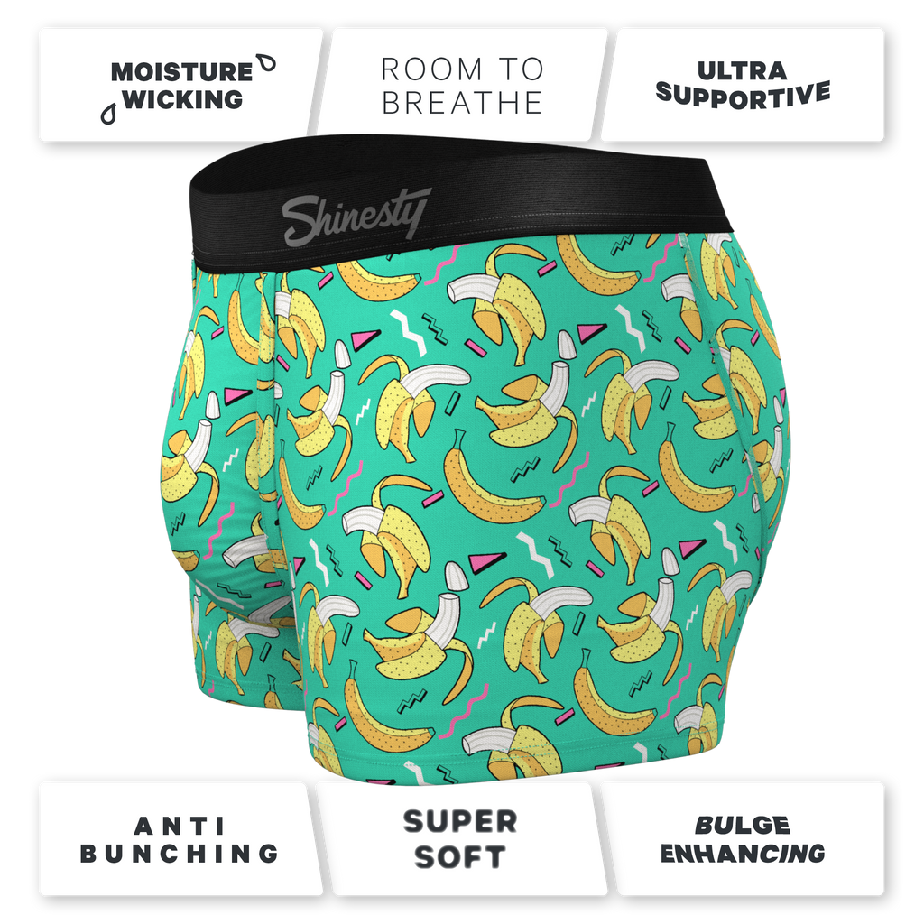 The Health Class | Retro Banana Ball Hammock® Pouch Trunk Underwear - Shinesty