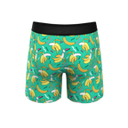 The Health Class | Retro Banana Ball Hammock® Pouch Underwear With Fly - Shinesty