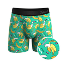The Health Class | Retro Banana Ball Hammock® Pouch Underwear With Fly - Shinesty