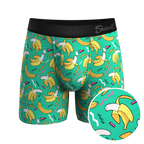 The Health Class | Retro Banana Ball Hammock® Pouch Underwear With Fly - Shinesty
