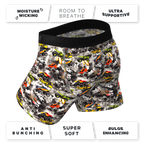 The Here Be Monsters | Monster Truck Ball Hammock® Pouch Underwear - Shinesty