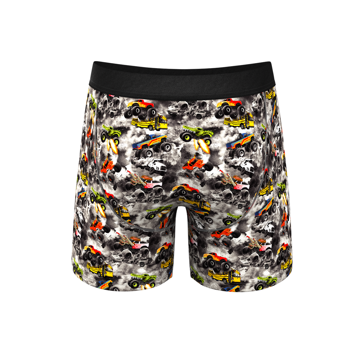 The Here Be Monsters | Monster Truck Ball Hammock® Pouch Underwear - Shinesty