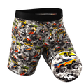 The Here Be Monsters | Monster Truck Ball Hammock® Boxer - Long Leg - Shinesty