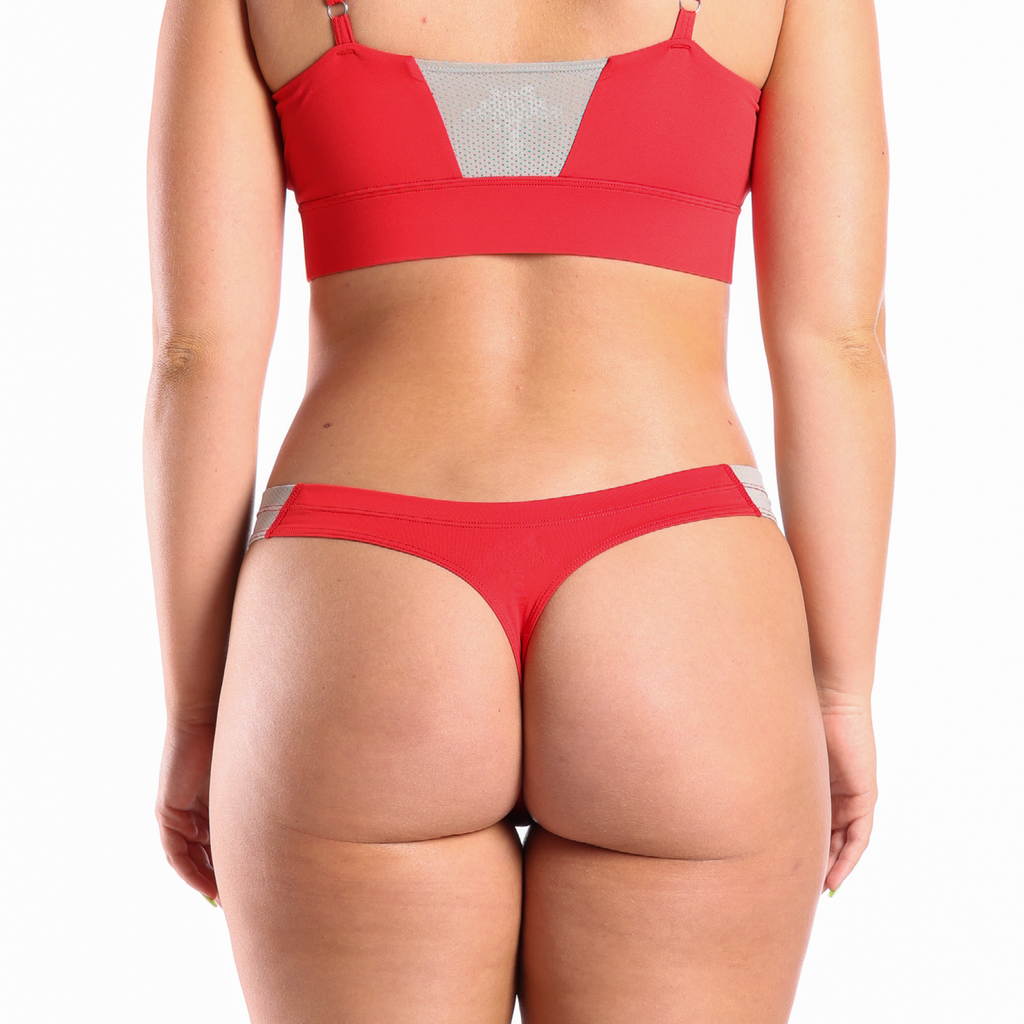 The High Caliber | Red paradICE™ Cooling Thong - Shinesty