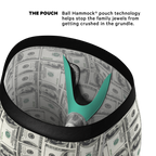 The High Roller | Money Ball Hammock® Boxer - Long Leg - Shinesty