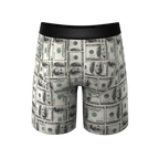 The High Roller | Money Ball Hammock® Boxer - Long Leg - Shinesty