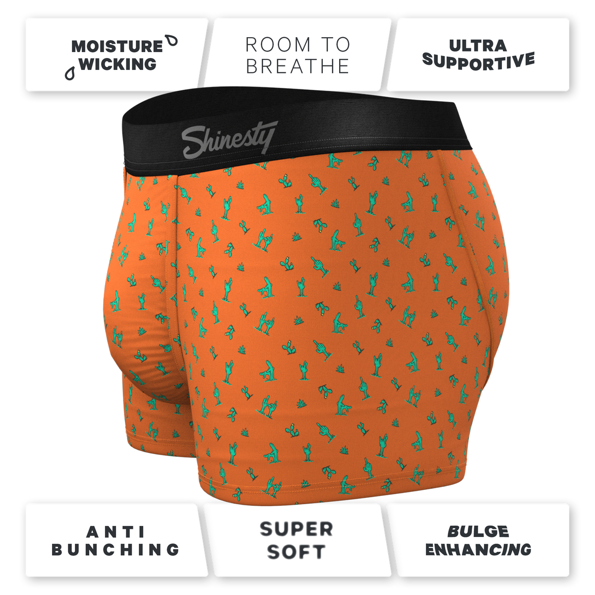 The Hokey Pokey | Cactus Ball Hammock® Pouch Trunk Underwear - Shinesty
